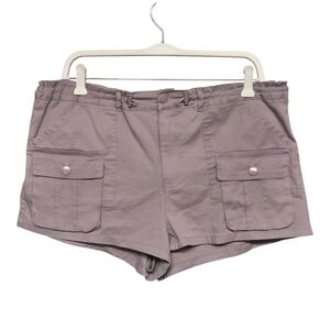 Aeropostale Cargo Utility Shorts Sz Large Purple